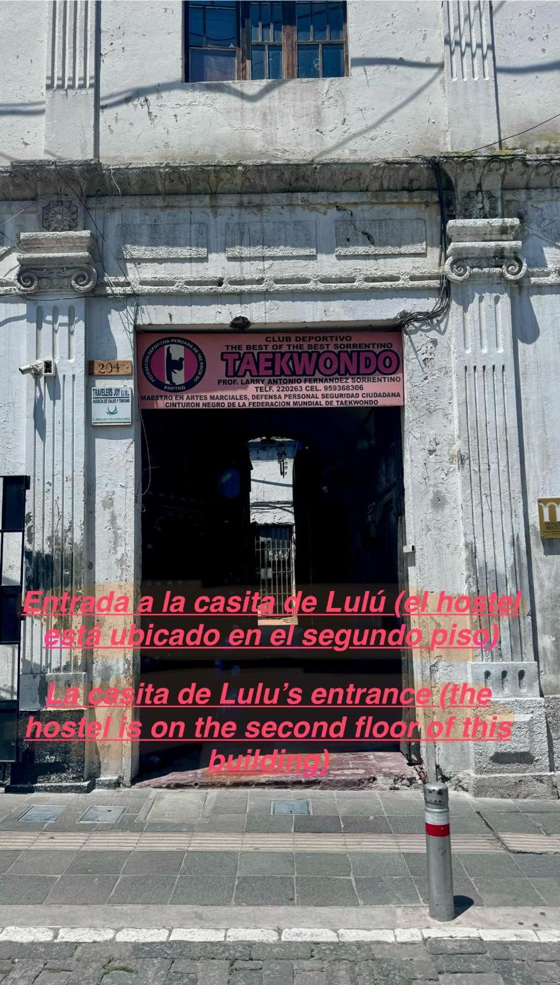 Отель La Casita De Lulu Арекипа Экстерьер фото